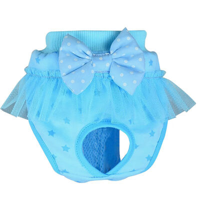 

Puppy Pet Dog Physiological Pants Cotton Bowknot Underwear Diapers Underwear