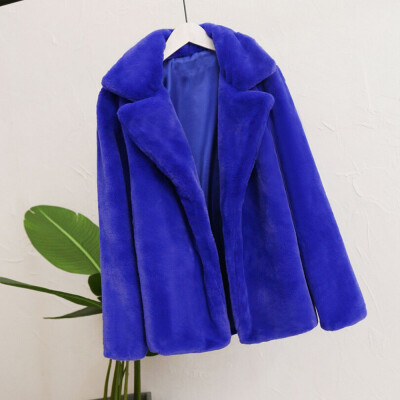 

Roseonmyhand Women Winter Warm Thick Coat Solid Overcoat Outercoat Jacket Cardigan Coat