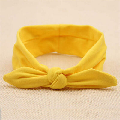 

Cute Baby Headband Toddler Kids Girls Bow Hairband Turban Knot Rabbit Headwear