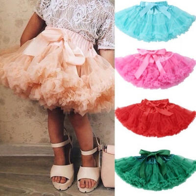 

Princess Toddler Girls Baby Tutu Fluffy Pettiskirt Skirt Party Dancewear Dress