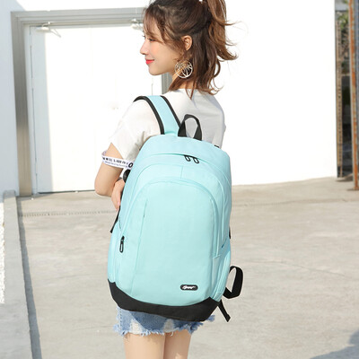 

ins womens Korean high school fashion backpack womens shoulders large-capacity travel bag men