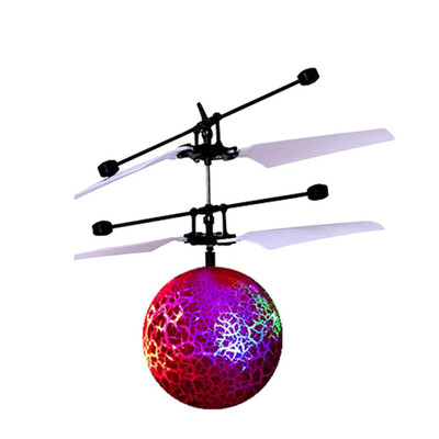 

〖Follure〗RC Flying Ball Drone Helicopter Ball Built-in Shinning LED Lighting for Kids Toy