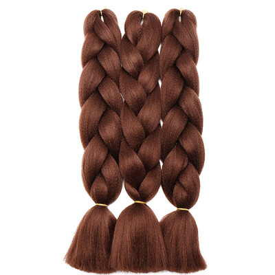 

3 Packs Braiding Hair Ombre for crochet Hair Weave with Synthetic&Twist Braiding Hair Extensions