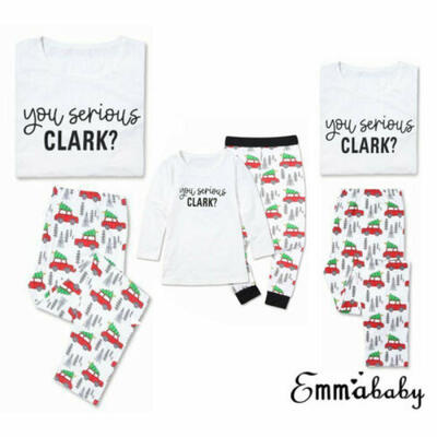 

Family Matching Pjs Mens Women Kids Christmas Pyjamas Xmas Nightwear PJs Sets
