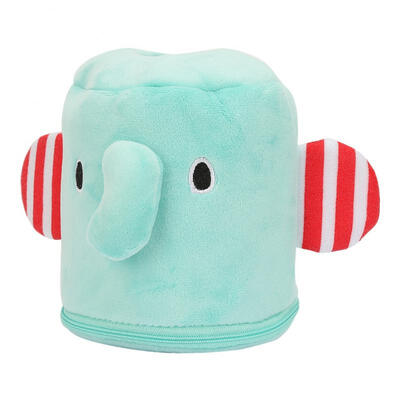 

Greensen Baby Infant Elephant Plush Cartoon Stroller Wipes Box Tissue Case Dispenser Holder