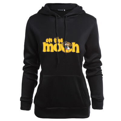 

2019 New Fashion Couple Casual Hoodie With My Honey On The Moon Letter Print Hooded Sweatshirt Pocket Tops Valentines Day Gift