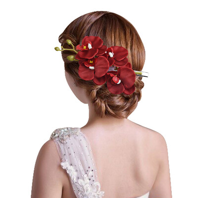 

〖Follure〗Womens Flower Hair Clip Hairpin Bridal Hawaii Party Hair Clip WH