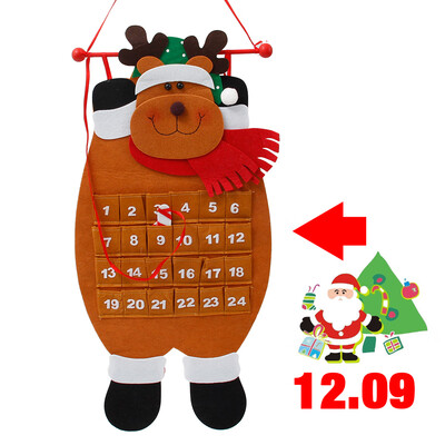 

Christmas Old Man Snow Man Deer Calendar Advent Countdown Calendar