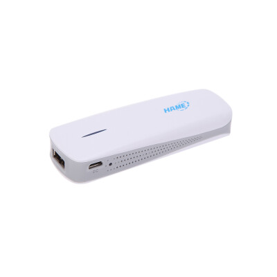 

3 in 1 HAME MPR-A1 Mini Wireless Router 3GWi-Fi 150Mbps with 1800mAh Power Bank 3G Hotspot USB