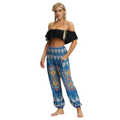 

Starmoon Men Women Casual Loose Hippy Yoga Trousers Baggy Boho Aladdin Pants