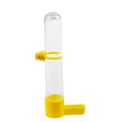 

Bird Drinker Parrot Automatic Drinking Feeder Pets Plastic Water Bottle