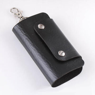 

Universal Portable Small PU Leather 6-Slot Key Storage Bag Case Holder Wallet For Men Women