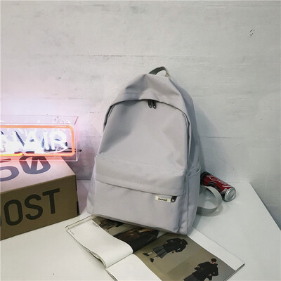 

Ins Wind Bag Female Korean High School Students Ancient Feeling Simple Joker Junior High School Boys Backpack Backpack