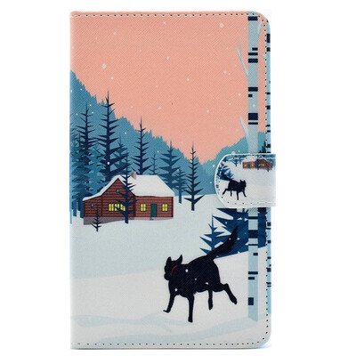 

BannerLive TPU Case for Samsung Galaxy Tab A P580 101 Cover GalaxyP580 Funda Coque Flower Bear Wolf Tree Deer Fox Butterfly
