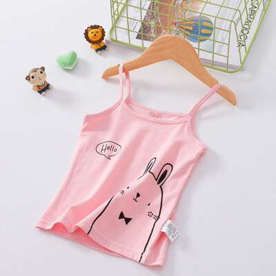 

Children Kids Girl Sleeveless Candy Color Vest T-shirt Undershirt Tops Clothes