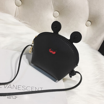

Women Casual Girls Cute Children Mini Animal Design Zipper Cross-body Handbag Kids PU Shoulder Messenger Bag