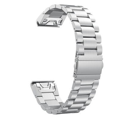 

〖Follure〗Stainless Steel Bracelet Quick Replacement Band Strap For Garmin FENIX 6 Pro