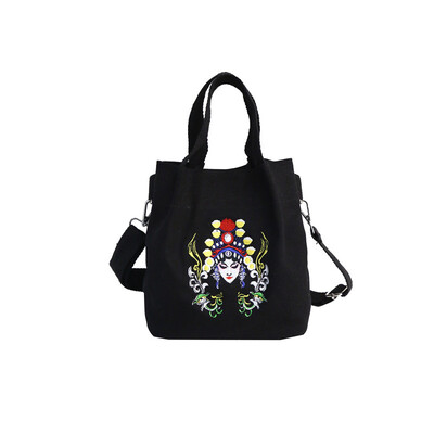 

Original design lazy wind shoulder bag female messenger bag niche unique artistic personality small fresh canvas Moriyama tide