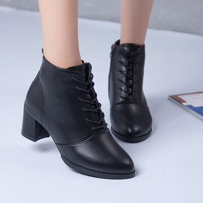 

Rose Womens Boots Fashion Elegant Simple Comfortable Boots Round Toe Boots