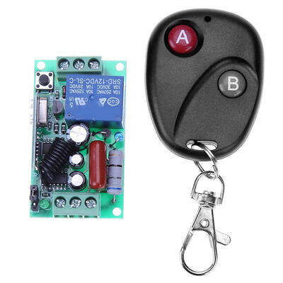 

Receiver Transmitter 220V 1CH RF Wireless Remote Switch Light Lamp LED SMD