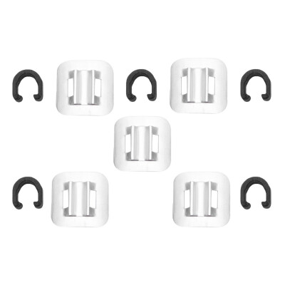 

5pcsset Bicycle Cycle MTB C-Clips Buckle Hose Brake Line Gear Cable Housing Guide Brake Deduction Bicycle Accessory Cables