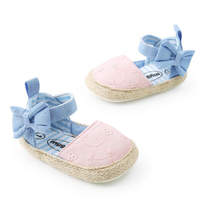 

Baby Girl Princess Shoes Bowknot Fashion Toddler First Walkers Shoes