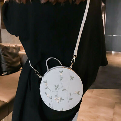 

New Style Women Handbags Bags Purse Shoulder Handbag Tote Round Messenger Hobo Satchel Bag Cross Body Floral Fashion Hot 2019