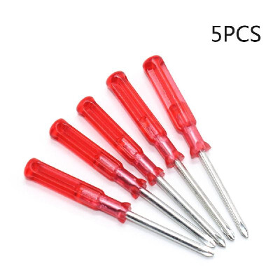 

Mini Practical Screwdriver Red Handgrip Phillips Screwdriver Repair Tool