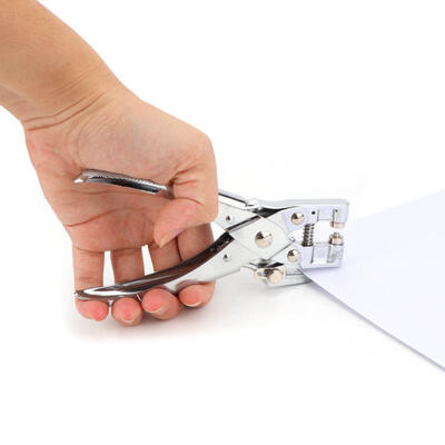 

Greensen Metal Retainer Handheld Hole Slot Puncher Paper Card Single Hole Punch Retainer NOT Included