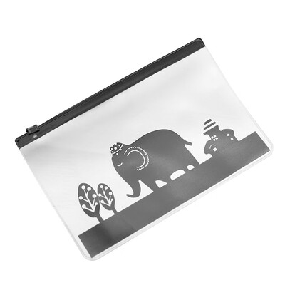 

Siaonvr Cute Student Pencil Pen Case Cosmetic Pouch Pocket Brush Holder Makeup