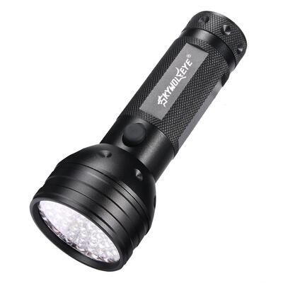 

395UV Light 51 LED Flashlight Violet Torch Focus Lamp Banknotes Detector