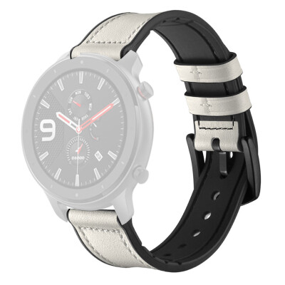 

〖Follure〗Replacement Watch Band Wristband Leather Strap for AMAZFIT GTR Smart Watch 47MM