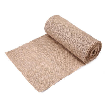 

Natural Jute Tablecloth DIY Craft Wedding Decoration Festive Party Supplies