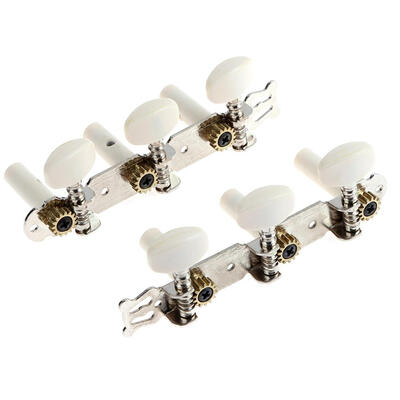 

2pcs Square Heads Plastic Knob String Tuning Pegs Key For Acoustic Guitar