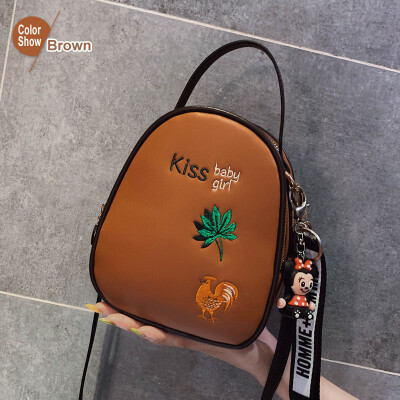 

luxury handbags women bags designer Fashion Embroidery crossbody bags for women 2019 PU leather womens shoulder bolsa feminina