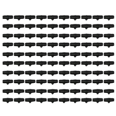 

Car Fasteners Clips 100Pcs Plastic Retainer Clips Car Push Pin Rivet Trim Clips Universal Fit for Ford Chrysler