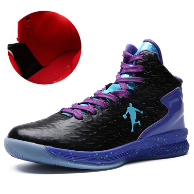 

Couple high basketball shoes non-slip plus velvet sports shoes warm shoes