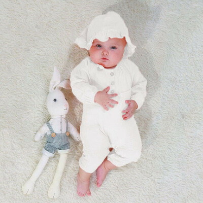 

Cute Newborn Infant Baby Girl Boy Clothes Long Sleeve Romper Jumpsuit Outfits