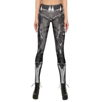 

Stretch 3D Digital Print Women Tank Tops Leggings Casual Sports Clothes Set