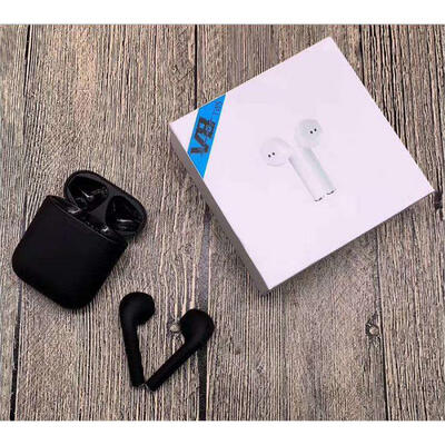 

V8 TWS Mini Wireless Earbuds Bluetooth V50 Headset In-Ear Earphone With Charging Box