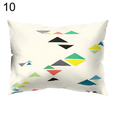 

Fresh Geometric Letter Throw Pillow Case Cushion Cover Sofa Bedding Articles