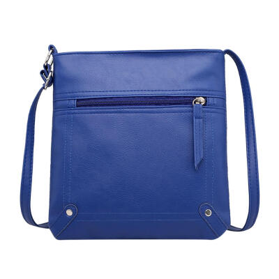 

Solid Color Shoulder Messenger Handbags Women Leather Casual Crossbody Bags