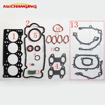 

Full Gasket Set Fit FIAT PUNTO 188 PANDA VAN 187A1000 188A4000 Engine Parts Engine Gasket kits Engine 50203200