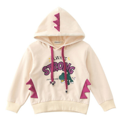 

Autumn Kids Baby Boy Cartoon Letters Print Hoodie Sweatshirts Casual Toddler Blouse Long Sleeve Outerwear