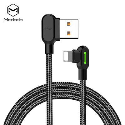 

Mcdodo CA - 4673 Fast Charging 8 Pin Game Cable 18M 90 Degree LED