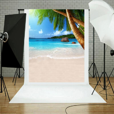 

Summer Seascape Beach Dreamlike Haloes 3D Photography Background Screen Photo Video Photography Studio Fabric Props Backdrop