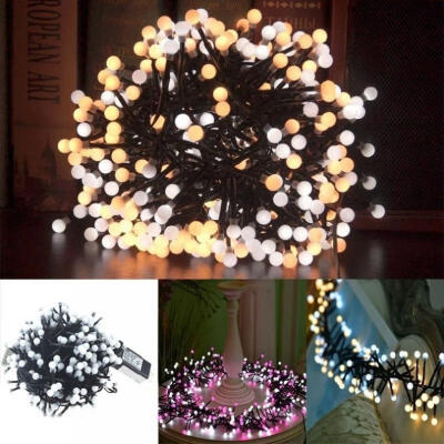 

5M164FT 400 LED White Outdoor Christmas Power String Fairy Wedding Light Lights Lamp