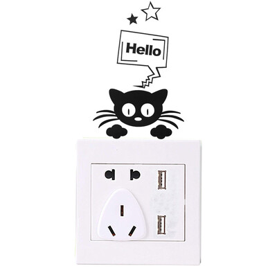 

Gobestart 10Pcs Room Window Wall Decorating Switch Vinyl Decal Sticker Decor Cartoon