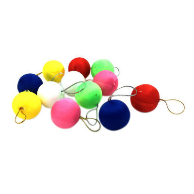 

Christmas Decoration Gift 3cm Colorful Ball Hanging Ornament For Christmas Tree Party Accessories vc