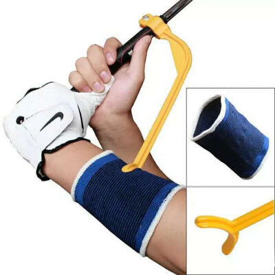 

Practice Guide Golf Swing Trainer Beginner Alignment Golf Clubs Gesture Correct Wrist Training Aids Tools Golf Accessories